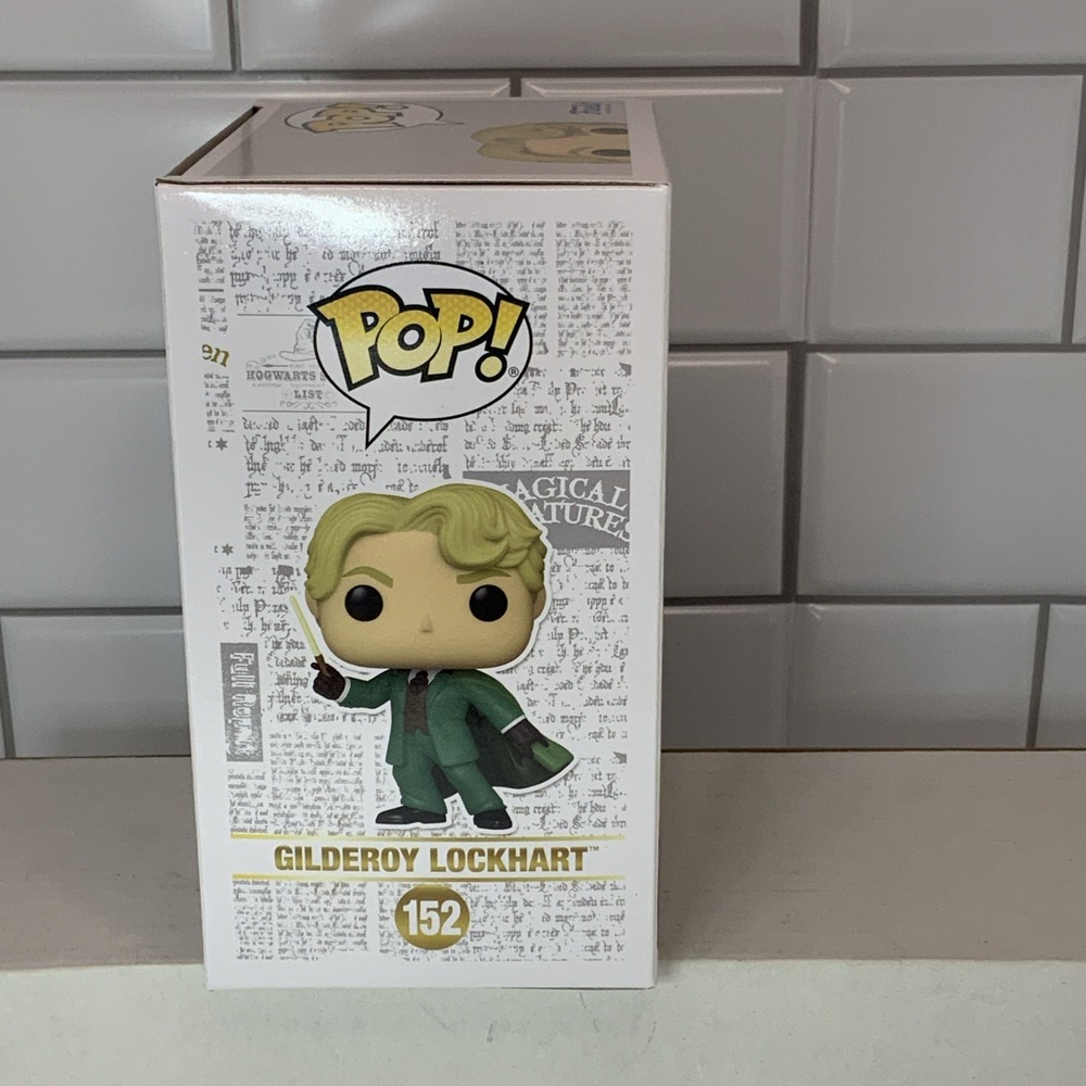 Funko Pop Harry Potter Gilderoy Lockhart‎ 152 Vinyl Figure Wizarding World New - Picture 2 of 6
